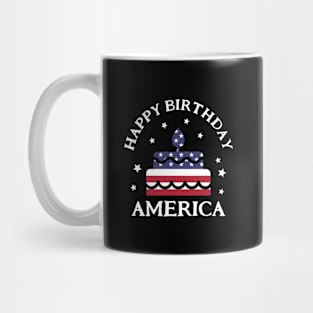 Happy Birthday America Mug